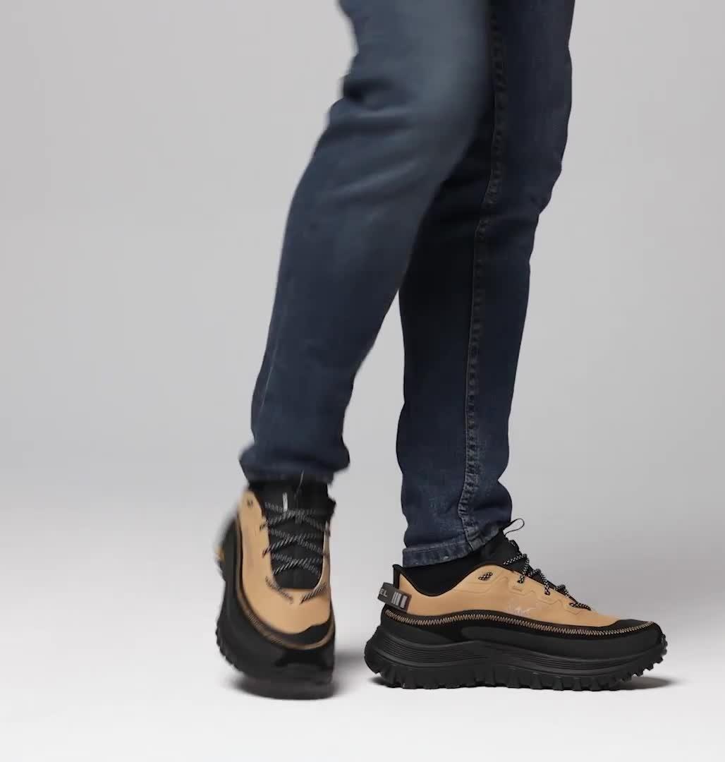 Men's Callsign Enigma GTX Sneaker, Color: Tawny Buff, Black