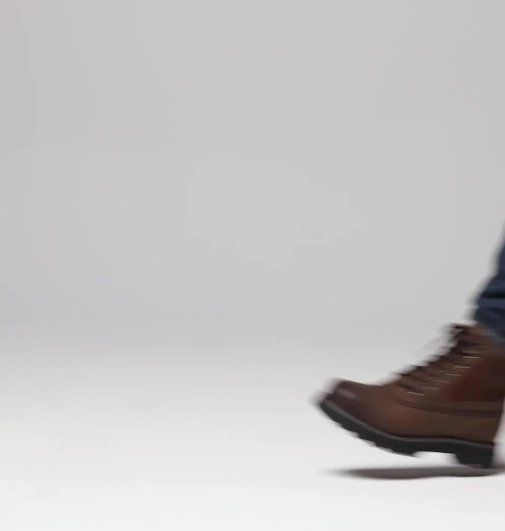Lark-47 wasserdichte Stiefel f&uuml;r M&auml;nner, Color: Tobacco, Black